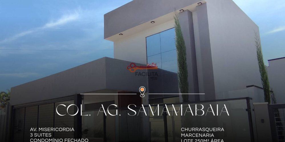 CASA A VENDA COLONIA AGRICOLA SAMAMBAIA - 3 SUITES 890 MIL (15)